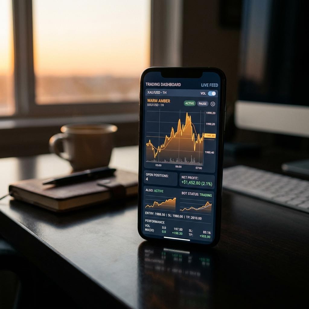 Auriveo finance rozhraní na chytrém telefonu